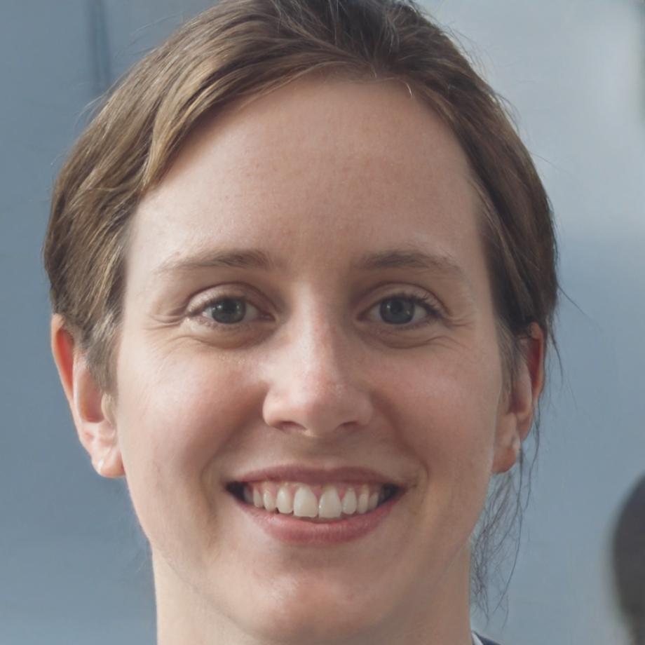 Greta Lundqvist im Büro von lumarionyx